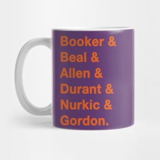 Suns '23-'24 playoff squad Mug